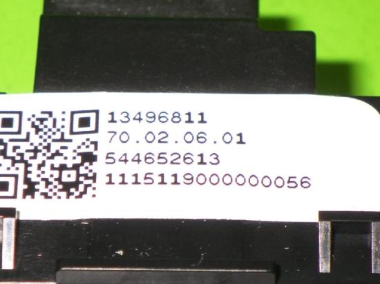 Schalter SOS Taster Notruf OPEL ASTRA K (B16) 1.4 Turbo (68) 13496811 Bild Schalter SOS Taster Notruf OPEL ASTRA K (B16) 1.4 Turbo (68) 13496811