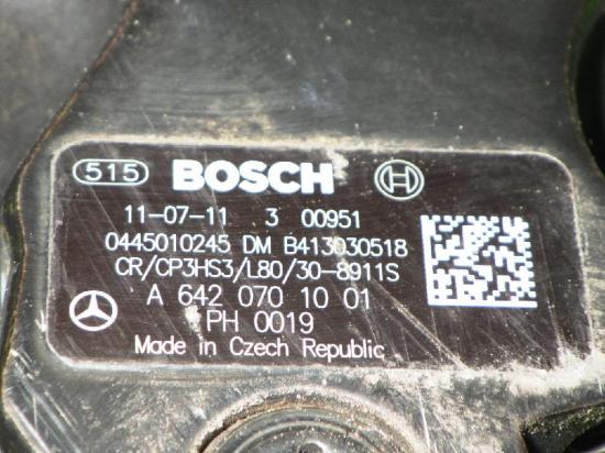 Hochdruckpumpe MERCEDES-BENZ C-KLASSE Kombi (S204) C 350 CDI 4-matic (204.292) 0445010245 Bild Hochdruckpumpe MERCEDES-BENZ C-KLASSE Kombi (S204) C 350 CDI 4-matic (204.292) 0445010245