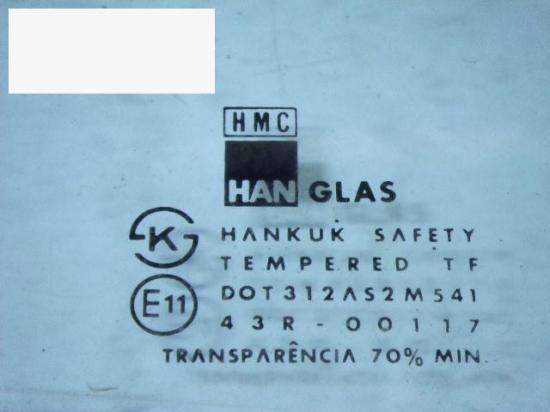 Türscheibe rechts HYUNDAI COUPE (RD) 2.0 16V Bild Türscheibe rechts HYUNDAI COUPE (RD) 2.0 16V