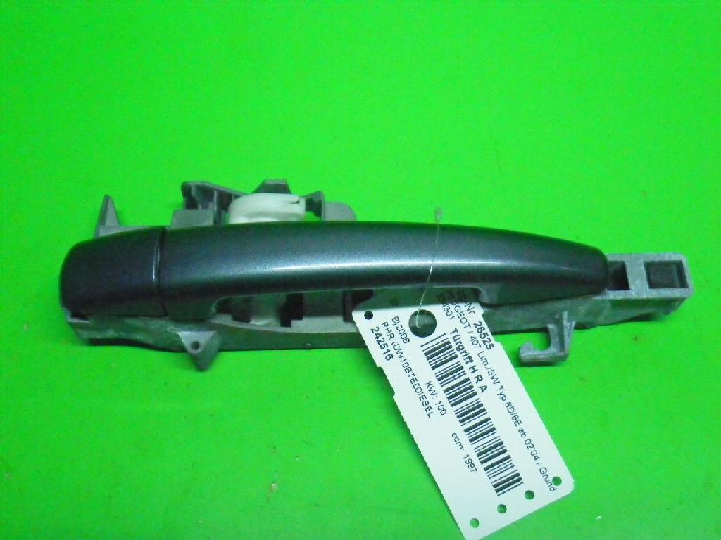 Türgriff hinten rechts außen PEUGEOT 407 SW (6E_) 2.0 HDi 135 9101ER Bild Türgriff hinten rechts außen PEUGEOT 407 SW (6E_) 2.0 HDi 135 9101ER