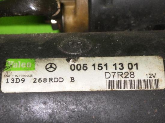 Anlasser MERCEDES-BENZ C-KLASSE (W202) C 220 CDI (202.133) 0051511301 Bild Anlasser MERCEDES-BENZ C-KLASSE (W202) C 220 CDI (202.133) 0051511301