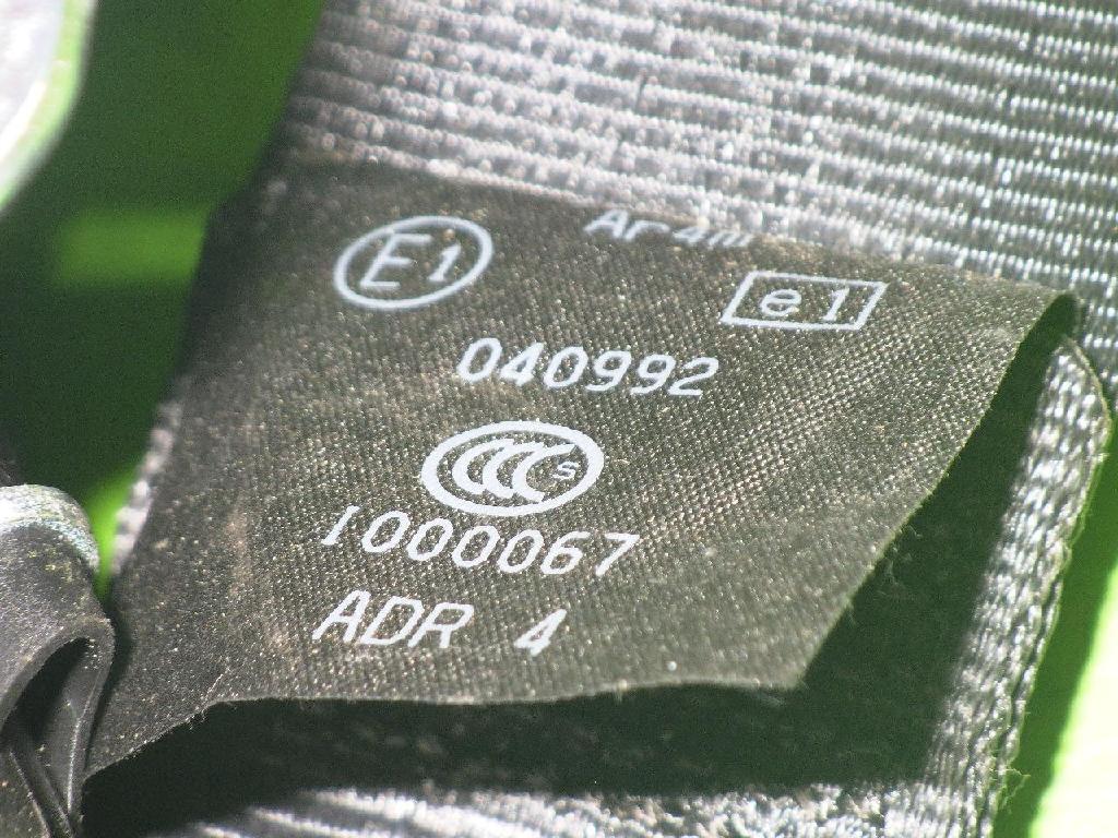 Sicherheitsgurt hinten links SKODA OCTAVIA II Combi (1Z5) 2.0 TDI 1Z0857447E Bild Sicherheitsgurt hinten links SKODA OCTAVIA II Combi (1Z5) 2.0 TDI 1Z0857447E