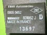 Sicherheitsgurt vorne rechts RENAULT CLIO I (B/C57_, 5/357_) 1.2 (5/357Y, 5/357K) 00055652