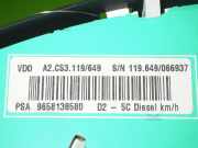 Kombiinstrumente Tacho PEUGEOT 407 SW (6E_) 1.6 HDi 110 9658138580