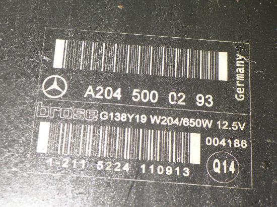 Lüfter MERCEDES-BENZ C-KLASSE Kombi (S204) C 350 CDI 4-matic (204.292) 885004486 Bild Lüfter MERCEDES-BENZ C-KLASSE Kombi (S204) C 350 CDI 4-matic (204.292) 885004486