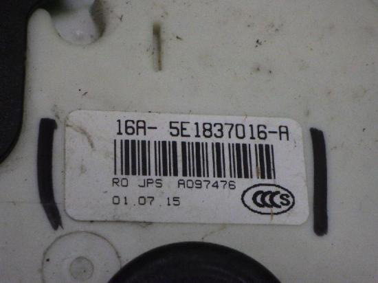 Stellmodul Türschloss Tür vorne rechts VW PASSAT Variant (3G5) 2.0 TDI 5E1837016A Bild Stellmodul Türschloss Tür vorne rechts VW PASSAT Variant (3G5) 2.0 TDI 5E1837016A