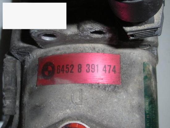 Klimakompressor BMW 3 Touring (E36) 328 i 8391474 Bild Klimakompressor BMW 3 Touring (E36) 328 i 8391474