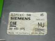 Motorsteuergerät OPEL OMEGA B Caravan (21_, 22_, 23_) 2.0 16V ´5WK9072