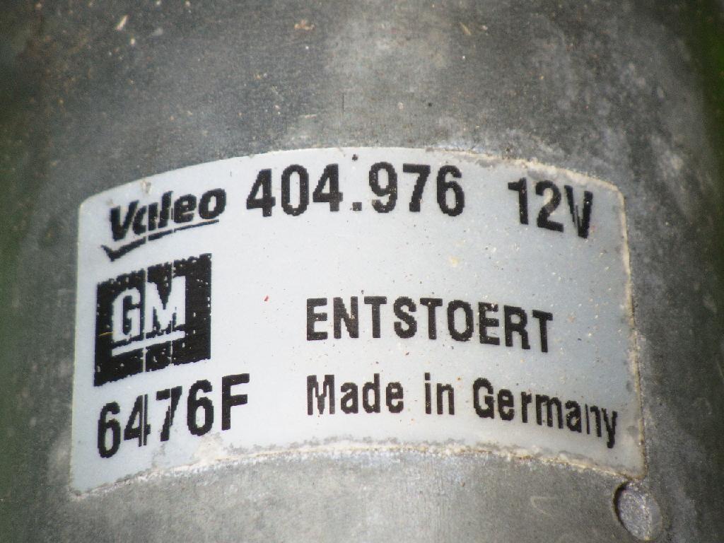 Wischermotor vorne OPEL ZAFIRA B (A05) 1.9 CDTI 404976