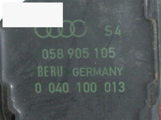 Zündspule Zyl 4 AUDI (NSU) A3 (8L1) 1.8 T 058905105 Bild Zündspule Zyl 4 AUDI (NSU) A3 (8L1) 1.8 T 058905105