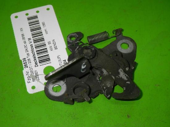 Motorhaubenschloss vorne Mitte PEUGEOT 206 Schrägheck (2A/C) 1.4 i 793449 Bild Motorhaubenschloss vorne Mitte PEUGEOT 206 Schrägheck (2A/C) 1.4 i 793449