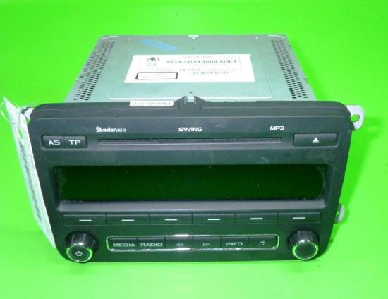 CD-Radio SKODA FABIA II (542) 1.6 TDI 5J0035161C Bild CD-Radio SKODA FABIA II (542) 1.6 TDI 5J0035161C