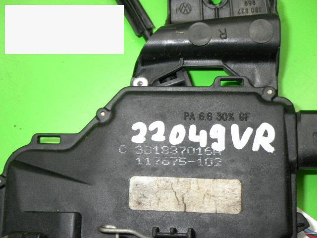 Stellmodul Türschloss Tür vorne rechts VW PASSAT Variant (3B5) 1.9 TDI 3B1837016A Bild Stellmodul Türschloss Tür vorne rechts VW PASSAT Variant (3B5) 1.9 TDI 3B1837016A