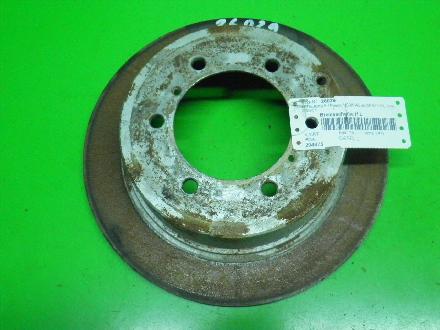 Bremsscheibe hinten links MITSUBISHI PAJERO II (V3_W, V2_W, V4_W) 2.5 TD 4WD (V24C, V24W)