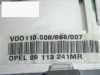 Kombiinstrumente Tacho OPEL TIGRA (95_) 1.4 16V 09113241 MR Bild Kombiinstrumente Tacho OPEL TIGRA (95_) 1.4 16V 09113241 MR