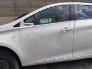 Renault Zoe Tür vorn links Fahrertür weiss DV369 Blanc Glacier BJ2016 Dellen