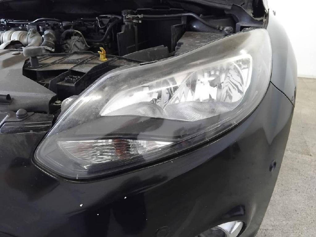 Ford Focus 3 DYB orig Scheinwerfer links schwarz Visteon mit LWR vergilbt BJ2011