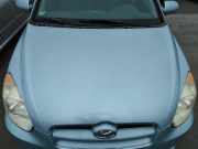Hyundai Accent 3 MC 3-Türer original Motorhaube hellblaumetallic 2B Bj.2006