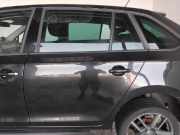 Skoda Rapid NH Spaceback Tür hinten links LF9R Blackmagicmetallic BJ2013