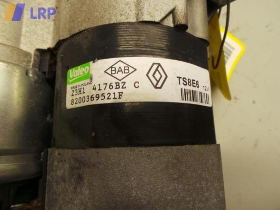 Dacia Sandero BS0 BJ2011 Anlasser 1,2 55kw 8200369521F TS8E6 VALEO Bild Dacia Sandero BS0 BJ2011 Anlasser 1,2 55kw 8200369521F TS8E6 VALEO