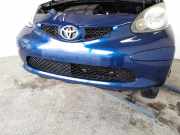 Toyota Aygo 1 original Stoßfänger Stoßstange vorn blaumetallic 8M6 Bj.2007