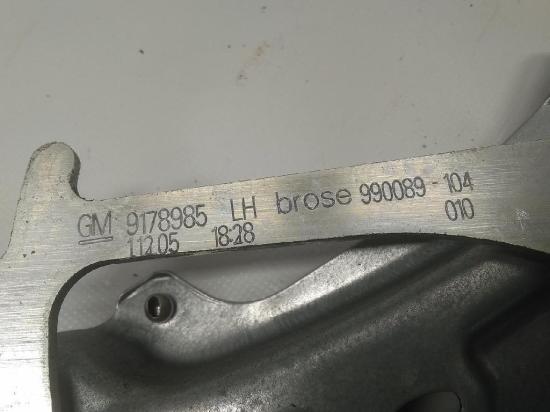 Opel Vectra C original Fensterheber vorn links elektrisch mit Hebermotor BJ2006 Bild Opel Vectra C original Fensterheber vorn links elektrisch mit Hebermotor BJ2006