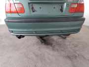 BMW 3er E46 Limousine orig Stoßfänger Stoßstange hinten PDC meergrün 393 BJ1999
