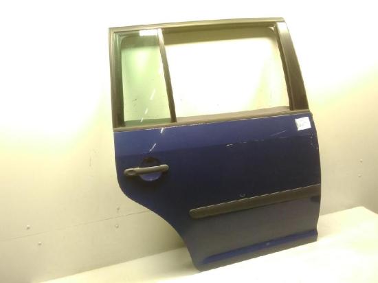 VW Touran 1T original Tür hinten rechts Indienblau LL5M Bj.2004 Bild VW Touran 1T original Tür hinten rechts Indienblau LL5M Bj.2004 