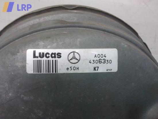 Mercedes S210 Kombi Bremskraftverstärker 0044306330 LUCAS BJ1999 Bild Mercedes S210 Kombi Bremskraftverstärker 0044306330 LUCAS BJ1999