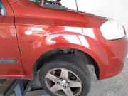 Chevrolet Aveo T250 Stufenheck original Kotflügel rechts weinrotmetallic Bj.2008 