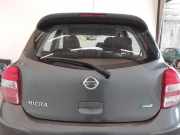 Nissan Micra 4 K13 Heckklappe FAA Greyish Green Pearl inkl. Heckscheibe BJ2013