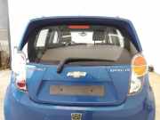 Chevrolet Spark M300 Heckklappe GCT Moroccan Blue mit Heckscheibe BJ2012 Spoiler