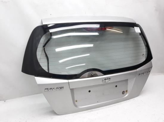 Daewoo Kalos Heckklappe Kofferraumdeckel Heckscheibe BJ2003 silber Bild Daewoo Kalos Heckklappe Kofferraumdeckel Heckscheibe BJ2003 silber