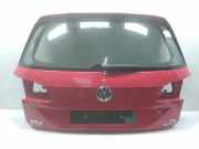 VW Golf Sportsvan Heckklappe tornadorot LY3D mit Heckscheibe Bj.2014 