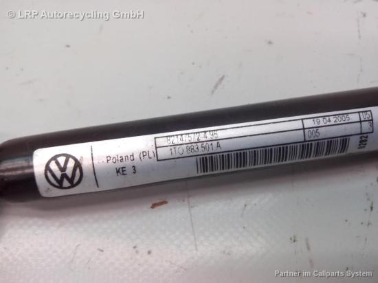 VW Touran 1T Sitzstütze Sicherungsbügel 1T0883501A BJ2005 Bild VW Touran 1T Sitzstütze Sicherungsbügel 1T0883501A BJ2005