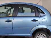 Citroen C3 Tür hinten links KMY Lucia Blau Metallic BJ2005