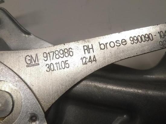 Opel Vectra C original Fensterheber vorn rechts elektrisch 9178986 BJ2006 Bild Opel Vectra C original Fensterheber vorn rechts elektrisch 9178986 BJ2006