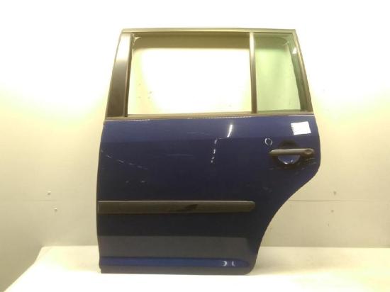 VW Touran 1T original Tür hinten links Indienblau LL5M Bj.2004 Bild VW Touran 1T original Tür hinten links Indienblau LL5M Bj.2004 