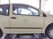 Citroen C2 Tür vorn rechts Beifahrertür gelb uni KBN Jaune Ra BJ2007