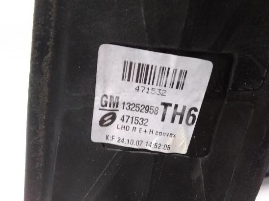 Opel Zafira B Bj.2007 original Außenspiegel rechts elektrisch verstellbar beheizt Bild Opel Zafira B Bj.2007 original Außenspiegel rechts elektrisch verstellbar beheizt