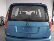 Skoda Roomster 5J Heckklappe LF5S Indigoblaumetallic mit Heckscheibe klar BJ2009
