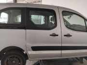 Peugeot Partner Tepee 2 Schiebetür rechts mit Scheibe BJ2009 EZR aluminiumgrau