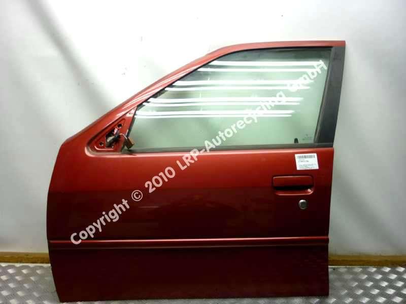 Peugeot 306 Tür vorn links weinrot 5-türig BJ1999 Bild Peugeot 306 Tür vorn links weinrot 5-türig BJ1999