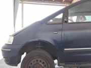 VW Sharan 7M original Kotflügel vorn links LD5Q Shadow Blue Facelift BJ2009