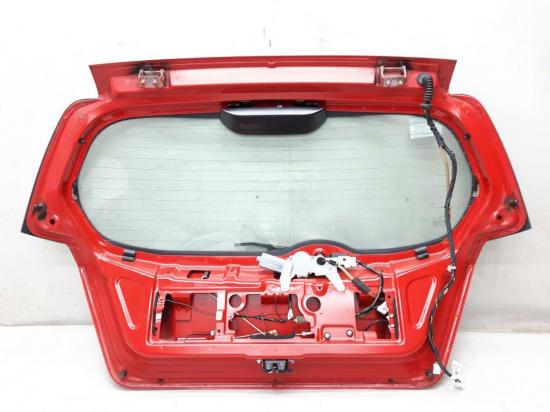 Chevrolet Aveo Heckklappe Kofferraumdeckel Heckscheibe original rot BJ2009 Bild Chevrolet Aveo Heckklappe Kofferraumdeckel Heckscheibe original rot BJ2009