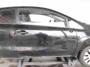Kia Rio III UB Tür vorn rechts Beifahrertür 3-türig beschädigt BJ2012 AURORA BLACK PEARL