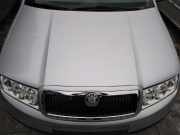 Skoda Fabia 1 6Y original Motorhaube diamantsilber 9102 mit Grill Bj.2001