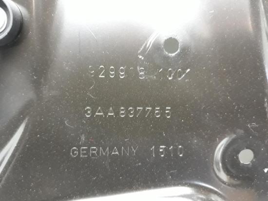 VW Passat 3C B7 3AA837755 Fensterheber Tür vorn links LB9A abBJ2010 Bild VW Passat 3C B7 3AA837755 Fensterheber Tür vorn links LB9A abBJ2010