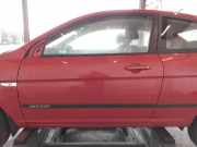 Hyundai Accent 3 MC Tür vorn links Fahrertür 3-türig N8 Tango Red BJ2007