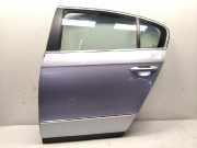VW Passat 3C Limousine original Tür hinten links arcticbluesilver LB5M BJ2005